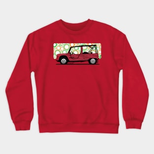 Classic french beach car Crewneck Sweatshirt